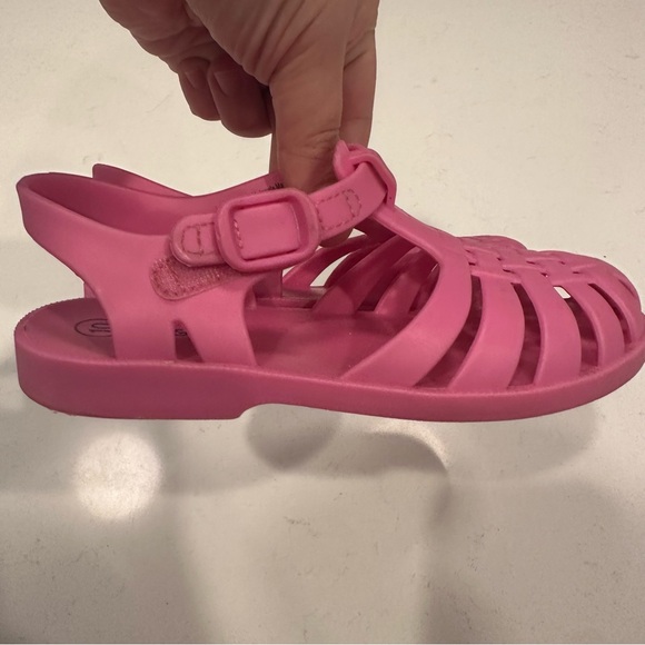 Cat & Jack Pink Sandals Jelly Style - Picture 5 of 7